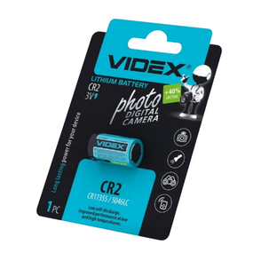 Батарейка CR2 (бл-1шт) Videx