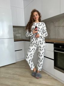 Пижама женская Белая M (2534)