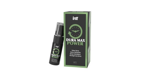 Спрей пролонгатор Intt Dura Max Power для чоловіків, 12 мл Sex Aura | Зображення 1