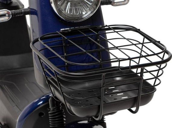 Електроскутер Crosser CR-2 800W 60 V 24 Ah, електровелосипед до 55 км/год, графеновий акумулятор, 2 місця Синій | Зображення 9
