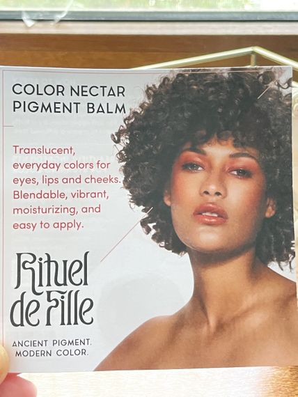 Бальзам тінт для щік та губ RITUEL DE FILLE COLOUR NECTAR PIGMENT BALM | Зображення 4