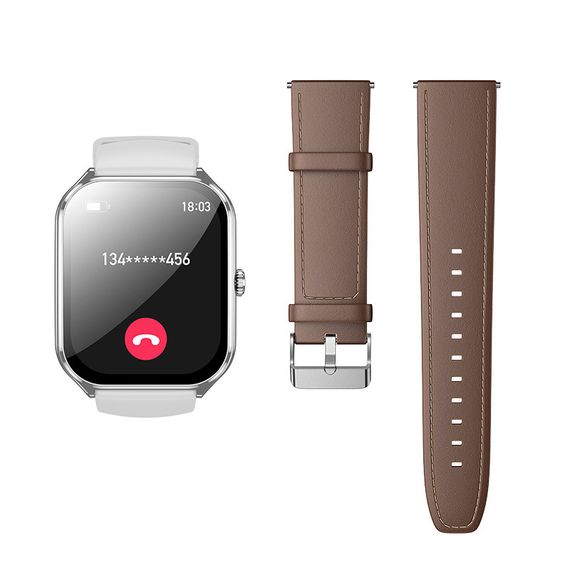 Смарт-часы Hoco Y28 Amoled Smart sports watch (call version) Silver