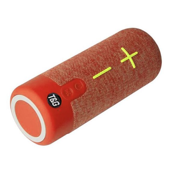 Колонка портативна Bluetooth T&G TG619C red червона | Зображення 3