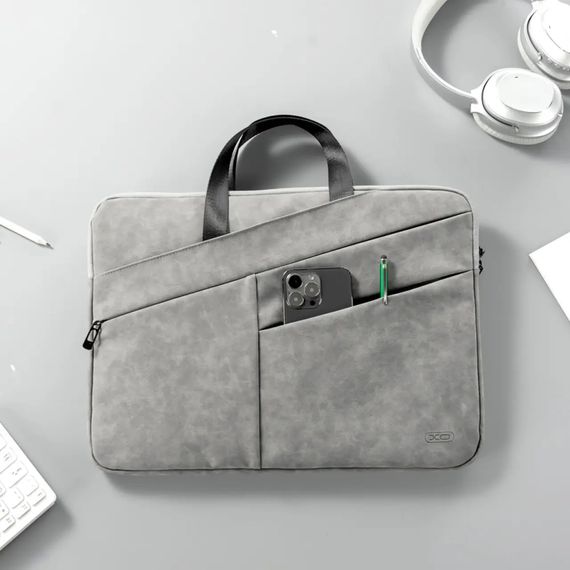 Сумка для ноутбука XO 15" CB05 grey (CB05-15.grey) | Зображення 2