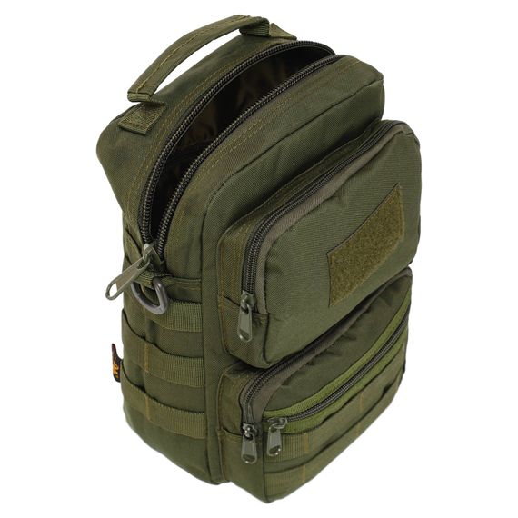 Сумка тактична багатоцільова SILVER KNIGHT TY-9060 (29х19х8см) 4л Олива | Зображення 9
