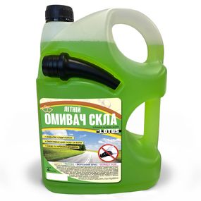 Омивач скла Літній "Яблуко" Lotus каністра з носиком 4 л