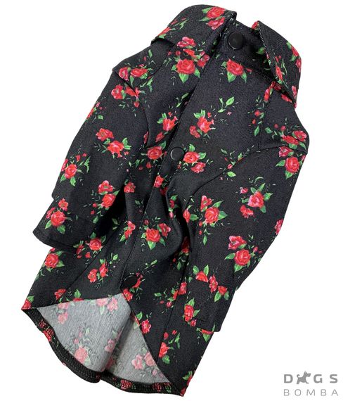Сорочка Dogs Bomba квiти RUB-39 | Зображення 1