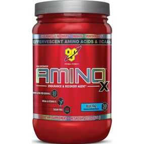 Аминокомплекс для спорта BSN Amino X 435 g /30 servings/ Blue Raspberry