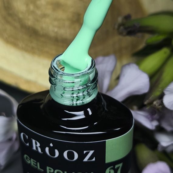 Гель-лак Crooz 67 (светло-лаймовый) 8мл