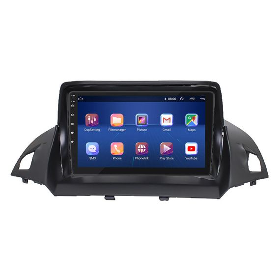 Штатная магнитола 9" Lesko для Ford Kuga II Рестайлинг 2016-2019  4/64Gb/ 4G/ Wi-Fi/ CarPlay Форд | Зображення 1