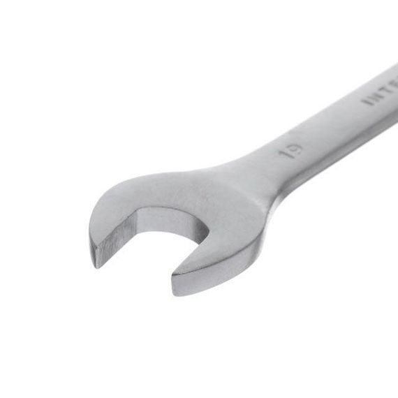 Ключ ріжково-накидний шарнірний 19 мм, Cr-V, INTERTOOL XT-1419 | Зображення 1