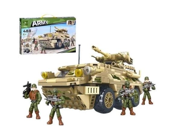 Конструктор KB 2014 LimoToy "Военная техника", фигурки, 424дет, в коробке (6903317564538) | Зображення 2