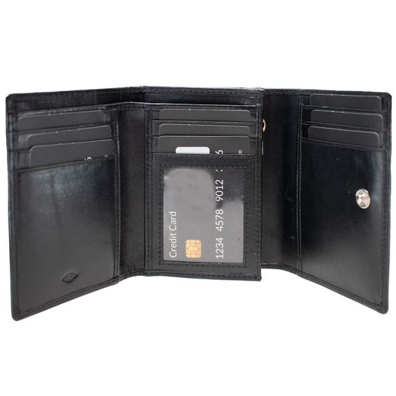 Гаманець жіночий шкіряний Semi Line RFID Black (P8263-0) | Зображення 1