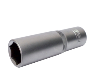 Головка торцева довга шестигранна 10 мм 1/2" CR-V Satine Haisser (70052)