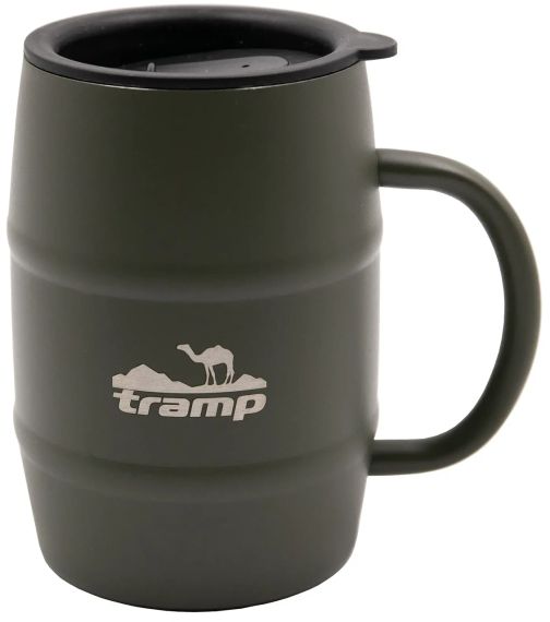 Термокружка Tramp 0,5л. с крышкой UTRC-100-olive