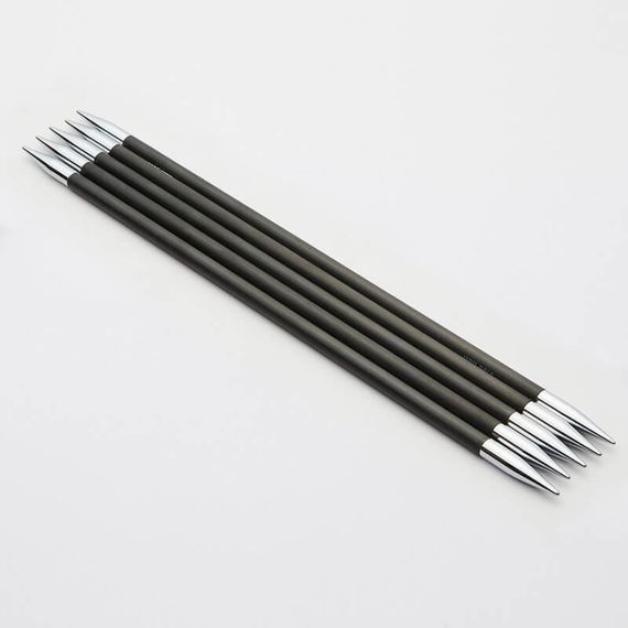 Спиці шкарпеткові KnitPro Karbonz, 15 см (3,75 мм)