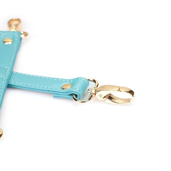 Хрестовина Liebe Seele Blue Lamb leather Hogtie with Velvet Lining Sex Aura | Зображення 1