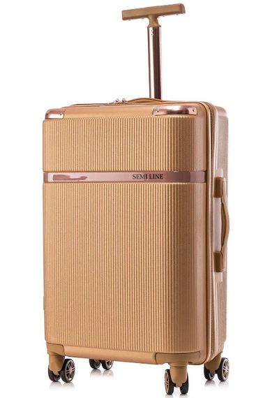 Валіза Semi Line 24" (M) Gold (T5667-3) (DAS302655)