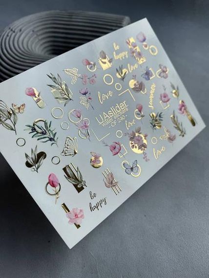 Фольгированый слайдер UAslider CF 240 на водяной основе (7x10см) | Зображення 1