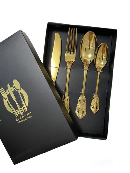 Набір столових приборів Gold Vintage (на 1 персону) | Зображення 2