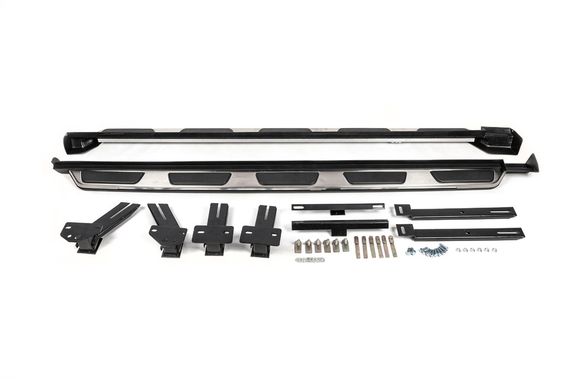 Боковые пороги OEM V1 (2 шт., алюминий) для Ауди Q7 2015-2024 гг | Зображення 3