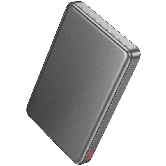 Портативний ЗП Power Bank Hoco Q26A Joy PD20W з БЗП 10000 mAh Metal gray | Зображення 2