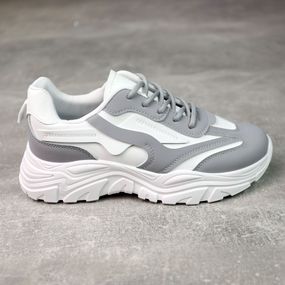 Кросівки жіночі 588360 Сірі білі 36 37 38 39 40