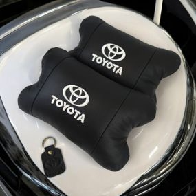 Подушки на подголовник в машину Toyota, Дорожная подушка в автомобиль, Автоподушки RS-889 с логотипом