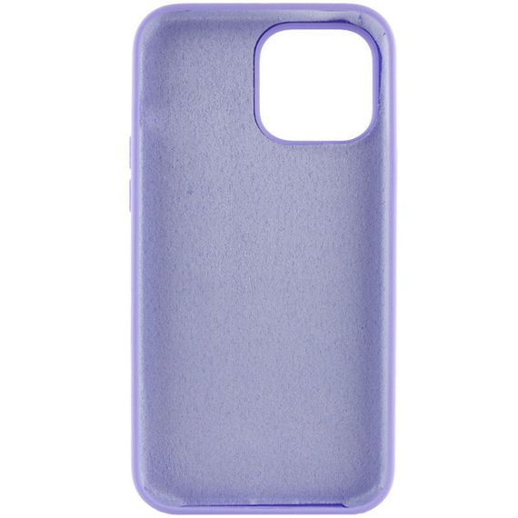 Чохол Silicone Case Full Protective (AA) NO LOGO для Apple iPhone 16 Pro Max (6.9") Бузковий / Dasheen | Зображення 2