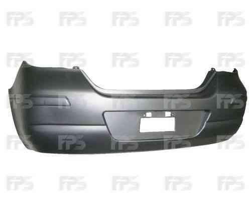 Бампер задний Nissan Tiida 05-, хетчбек, грунт, европ. версия (FPS) 85022EM30J