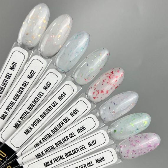 Гель для нарощення нігтів Milano Milk Potal 06 Builder Gel 20мл | Зображення 3