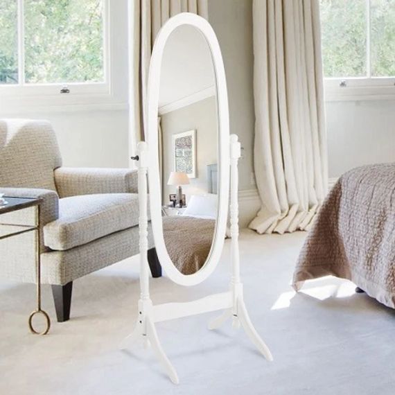 Зеркало напольное овальное Onder Mebli (MS-8007-WT) | Зображення 3