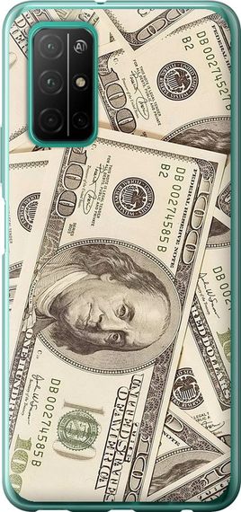 Чехол на Huawei Honor 30S Доллары "3016u-1897-17620"