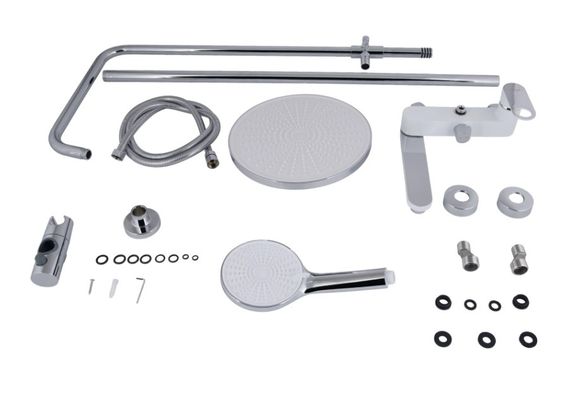 Душова система універсальна Qtap Jay Chrome/White з виливом QTJAY111CRW45555 | Зображення 2