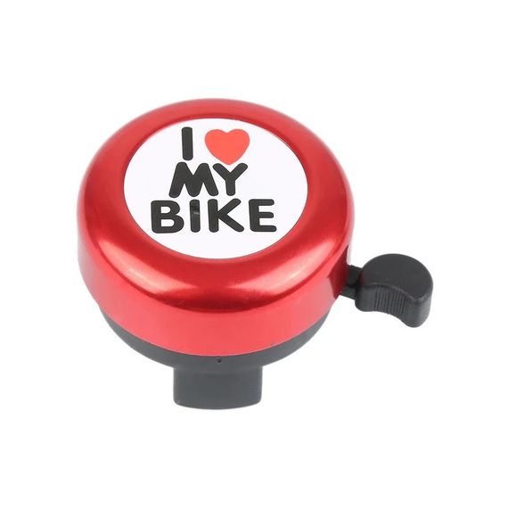 Велосипедний дзвінок LD-005, i love my bike | Зображення 1