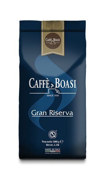 Кофе в зернах Caffe Boasi Bar Gran Riserva 1кг, 80% Арабика, Италия Хорека