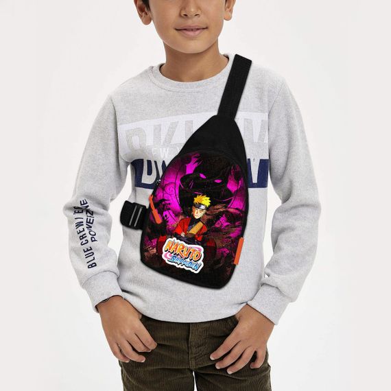 Сумка через плечо детская Аниме Naruto 29х17 см сумка слинг для мальчика (02041)