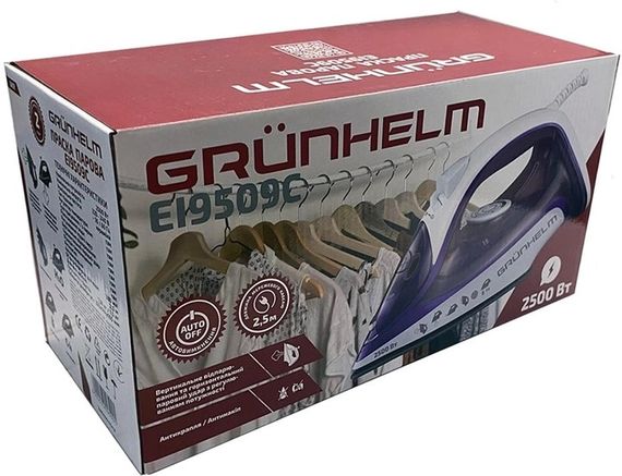 Праска Grunhelm EI9509С 2500 Вт | Зображення 3