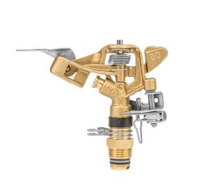 Регульований зрошувач Bradas пульсуючий сектор 360°, d=25 м РЗ 1/2" GKV5040SGZ