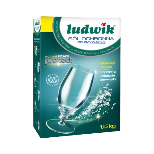 Сіль для посудомийних машин 1,5кг Ludwik