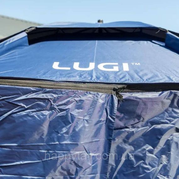 Зонт-палатка пляжный 175 см LUGI с боковым фартухом — антиветровой зонт для кемпинга Silver Coating | Зображення 3