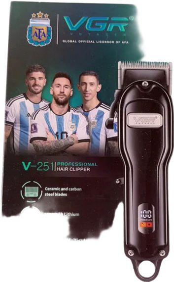 Акумуляторна машинка для стрижки VGR Clipper V-251 з LED-дисплеєм, 4 насадки, 2000 mAh (46215-V-251_554) | Зображення 2