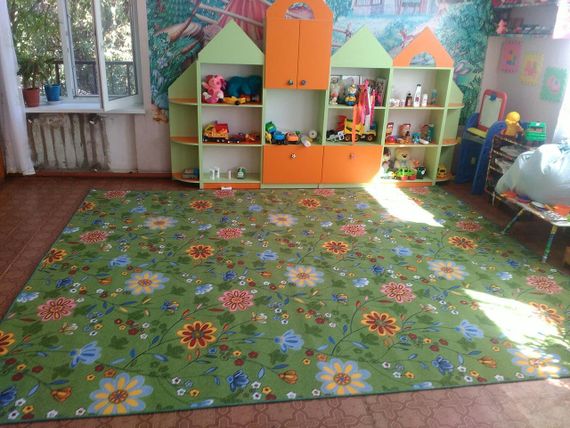 Килимок дитячий кольоровий Квіти 20 | Зображення 1