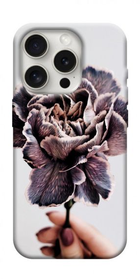 Чохол з картинкою Гвоздика для Apple iPhone 16 Pro (6.3")