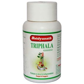 Смесь экстрактов Baidyanath Triphala Guggulu 80 Tabs