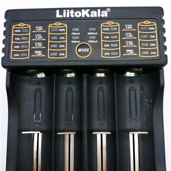 Зарядное устройство для аккумуляторных батареек LiitoKala Lii402 | Зображення 5