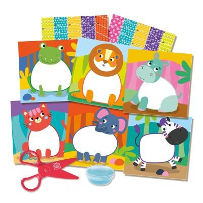 Набор для творчества Ses Creative Montessori Вирізай з тваринками (14061S) | Зображення 2