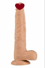 Фалоімітатор з присоскою Alive Long John, діаметр 4 см, ПВХ, конусоподібний Sex Aura