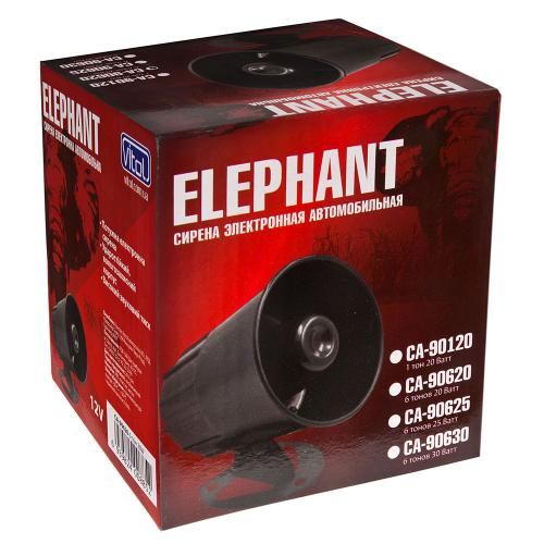 Сирена СА-90620/Elephant/6тон-20W-12V | Зображення 1