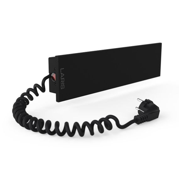 Електрична рушникосушарка Laris Зебра Смарт ЧФ(Ч) 400 х 100 Е